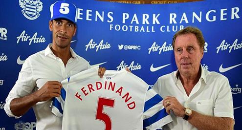 إيقاف فرديناند 3 مباريات وتغريمه 25 الف استرليني بسبب تويتر